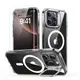 Чехол и стекло ESR для iPhone 16 Pro -  Classic Kickstand Halolock (MagSafe), Cleare (4894240243787)