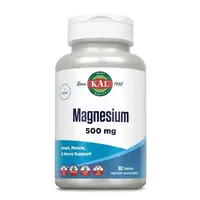 Витамины и минералы KAL Magnesium 500 mg, 60 таблеток
