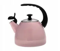 Чайник со свистком Kamille KM-1040B 2.5 л розовый