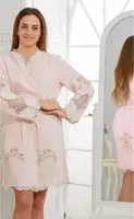Халат женский Arya Padova A107067-Pink S/M розовый