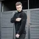 Флисовая теплая тактическая кофта для армии Армейская кофта черного цвета с карманами на молнии размер 3XL