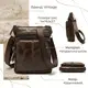 Сумка мужская Vintage кожаная 14608 Коричневый