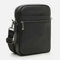 Мужская кожаная сумка Borsa Leather K18112bl-black