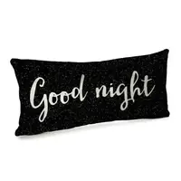 Подушка для дивана бархатная Good night 50x24 см (52BP_URB003)