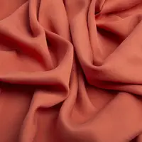 Ткань плательная штапель твил т/коралл