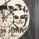Оригинальные настенные часы «Элтон Джон»