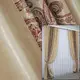 Шторы 2шт.1,7х2,7м. из ткани блэкаут-софт Цвет песочный с бордовым Код016дк 143-1023-143ш 10-611