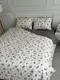 Постельное белье семейное Dushka Home Муслин 21739 160х215х2 см