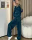 Велюровый спортивный костюм LX2035 Хаки XXL/3XL