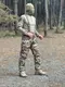 Тактический костюм мультикам зимний softshell, костюм мультикам тактический военный, зимняя форма мультикам