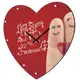 Часы в форме сердца Every love story is beautiful, but ours is my favourite CHS_P_16L055