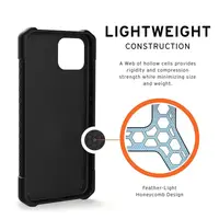 Чохол Urban Armor Gear (UAG) Google Pixel 4 — Monarch, Crimson (малиновий колір)