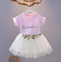 Летний костюм для девочки фиолетовый верх Canterbury 1015, розмір 100