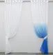 Комплект ( 1,7х2,7м.) декоративных штор, цвет синей. 030дк 10-737