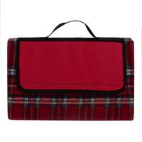Плед Ardesto Picnic Клітка ART0916RC 130х170 см червоний