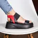 Женские сандалии Fashion Rebel 3039 41 размер 26 см Красный