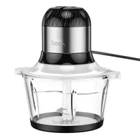 Подрібнювач для м'яса HOCO glass meat grinder HE34 |300W, 1.8L|