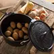 Казан с крышкой Groenberg Askja Pot 25 cm / 4 L Black (266016)