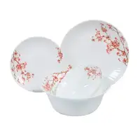 Столовый сервиз 19 предметов Розовые цветы Maestro MR-30056-19S-OLD
