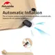Самонадувний кемпінговий килимок Naturehike Mat with Pillow 25 мм NH15Q002-D blue