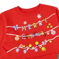 Сукня дитяча в клітку з тканини з начісом Christmas