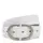 Женский кожаный ремень Borsa Leather CV1ZK-105w-white
