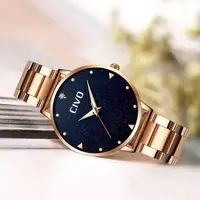 Часы женские CIVO 8002C | Stainless Steel Band Black