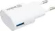 Сетевое зарядное устройство INKAX CD-08 Travel charger + Type-C cable 1USB 1A White