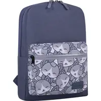 Наплічник Bagland Молодіжний mini 8 л сірий 756 0050866
