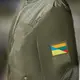 Набор шевронов 2 шт на липучке флаг Украина и Литовской Республики, Литва 5х8 см вышитый патч нашивка