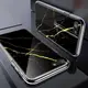 Чехол ESR для iPhone SE 2022/ SE 2020/ 8/ 7 - Mimic Marble Tempered Glass, Black Gold (4894240064856)