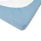 Простынь трикотажная на резинке Iris Home - Голубой 160*200+25