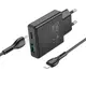 Адаптер сетевой HOCO Type-C to Lightning Delgado dual port charger N38 |1USB/1Type-C, 20W/3A, PD/QC|