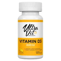 Vitamin D3 600 IU - 120 softgels (Без пломби)