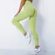 Леггинсы женские спортивные 10922 XL фисташковые