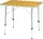 Стол раскладной Easy Camp Menton M Brown 540029