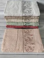 Janet kamis бамбукові рушники 50х90см., 6шт/уп. Pupilla Туреччина
