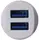 Автомобільний зарядний пристрій INKAX CD-13 Car charger + Type-C cable 2USB 1A White
