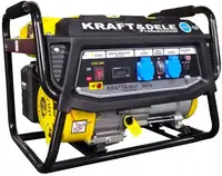 Генератор бензиновый однофазный Kraft&Dele KD148 3500W (Польша)