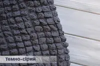 Чохол на кутовий диван Темно сірий