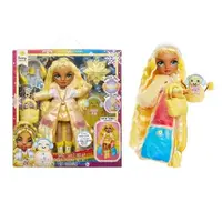 Кукла RAINBOW HIGH серии "Winter Wonderland" - САННИ (с аксессуарами, кинетическим песком и снежным порошком)