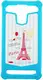 Чехол-накладка TOTO Universal TPU case with image 4,5" Eiffel Tower Blue