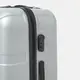 Чемодан средний 4 колеса Ricco Grande T1ABS550silver-L