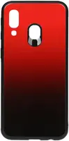 Чехол-накладка TOTO Gradient Glass Case Samsung Galaxy A40 Red