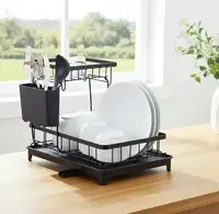 Сушка для посуды настольная Edenberg EB-17981 36x29x25 см черная