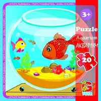 Пазлы G-Toys Домашние питомцы LH05 20 деталей