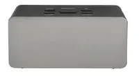 Дзеркальні LED годинник з будильником і термометром DS-3658L Black (червона підсвітка) (7569)