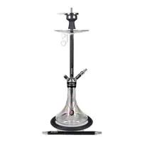 Кальян AMY Deluxe SS 21.01R Carbonica Force (80 см) черный-прозрачный