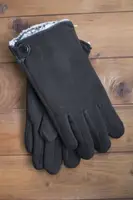 Мужские стрейчевые перчатки кролик Большие 8194s3