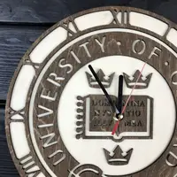 Декоративные деревянные часы на стену «Оксфорд»